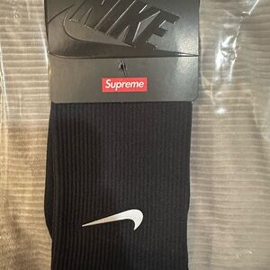 Nike Supreme Black Socks
